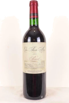 photo 2003 Pomerol Clos Sainte-Anne Rouge Bordeaux