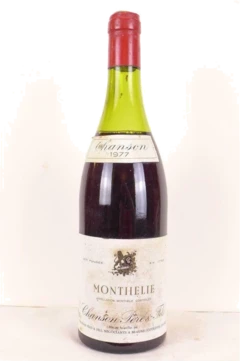 photo 1977 Monthélie Chanson Père et Fils Rouge Bourgogne