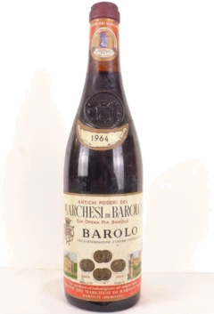 photo 1964 Barolo Marchesi di Barolo Rouge Piémont Italie