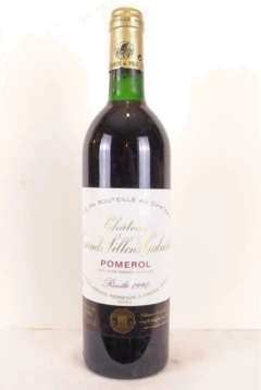 photo 1990 Pomerol Château Grands Sillons Gabachot Rouge Bordeaux