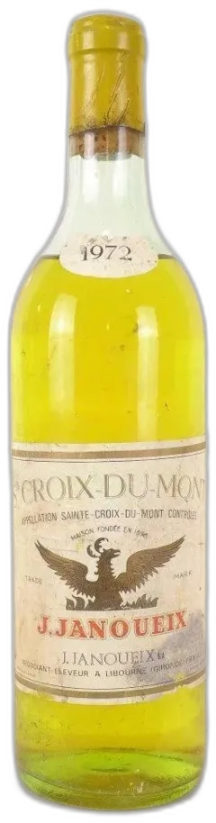 photo 1972 Sainte-Croix du Mont Janouiex Moelleux Bordeaux