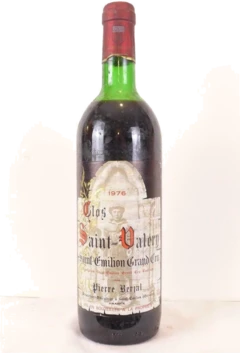 photo 1976 Saint-Émilion Clos Saint-Valéry Grand Cru Rouge Bordeaux