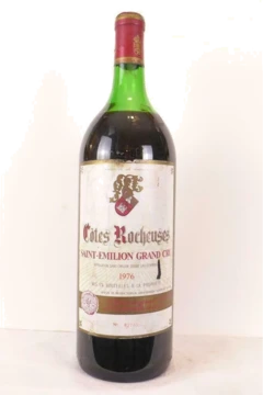 photo 1976 Saint-Émilion Côtes Rocheuses Grand Cru Magnum Rouge Bordeaux