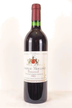 photo 1983 Pomerol Château Moulinet Rouge Bordeaux