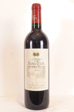 photo 2000 Saint-Émilion les Cèdres de Franc-Mayne Grand Cru Rouge Bordeaux