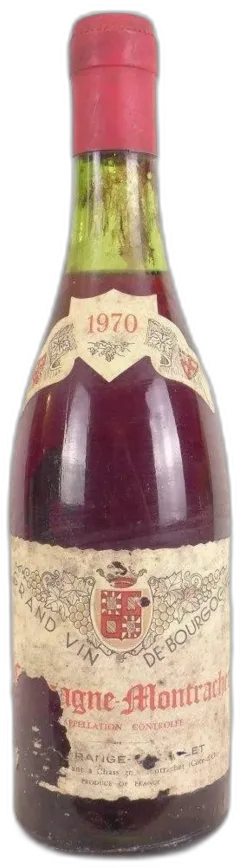 photo 1970 Chassagne-Montrachet Delagrange-Bachelet Étiquette Abîmée) Rouge Bourgogne