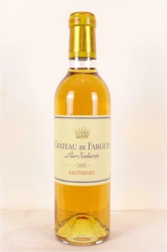 photo 2005 Sauternes Château de Fargues Lur-Saluces Liquoreux Bordeaux