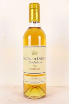 photo 2002 Sauternes Château de Fargues Lur-Saluces Liquoreux Bordeaux