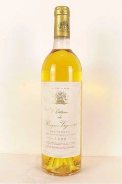 photo 1988 Sauternes Château de Rayne Vigneau Grand Cru Classé Liquoreux Bordeaux
