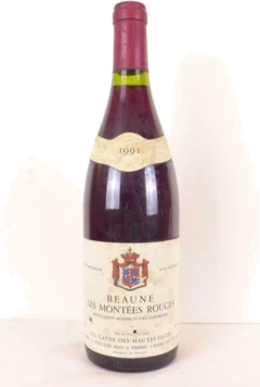 photo 1991 Beaune Cave des Hautes-Côtes Premier Cru les Montées Rouge Rouge Bourgogne