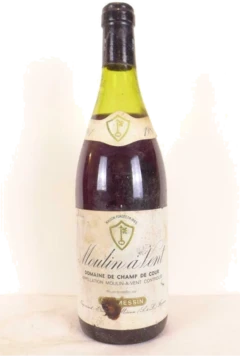 photo 1981 Moulin à Vent Mommessin Domaine de Champ de Cour Rouge Beaujolais