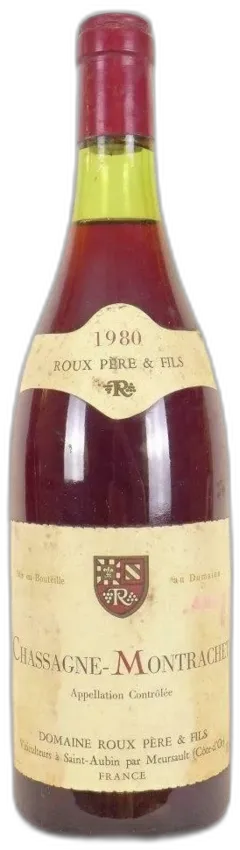 photo 1980 Chassagne-Montrachet Roux Père et Fils Rouge Bourgogne