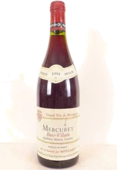 photo 1994 Mercurey Moillard Bois-Vilain Rouge Bourgogne