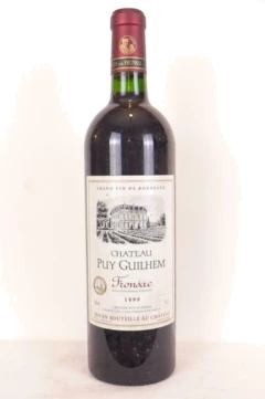 photo 1999 Fronsac Château Puy Guilhem Rouge Bordeaux