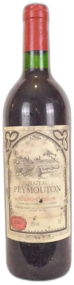 photo 2000 Saint-Émilion Château Peymouton Rouge Bordeaux