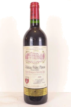 photo 2000 Saint-Émilion Château Franc Pipeau Descombes Grand Cru Rouge Bordeaux
