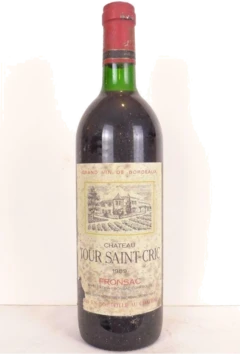 photo 1989 Fronsac Château Tour Saint-Cric b2 Rouge Bordeaux