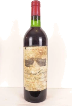 photo 1976 Saint-Émilion Château Canon Grand Cru Classé b Rouge Bordeaux