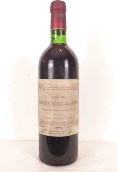 photo 1975 Saint-Émilion Château Moulin Saint-Georges Grand Cru Rouge Bordeaux