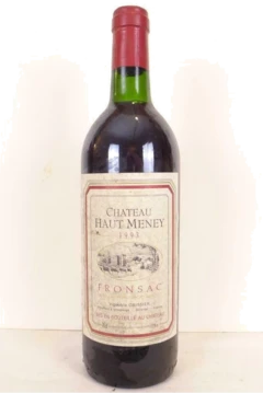 photo 1993 Fronsac Château Haut Meney Rouge Bordeaux