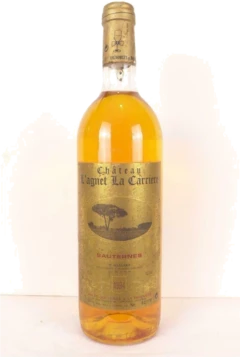 photo 1994 Sauternes Château l’Agnet la Carrière Liquoreux Bordeaux