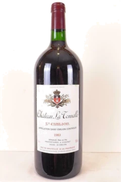 photo 1989 Saint-Émilion Château la Tonnelle Magnum Rouge Bordeaux