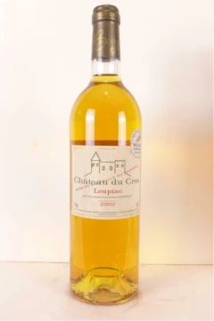 photo 2002 Loupiac Château du Cros Liquoreux Bordeaux