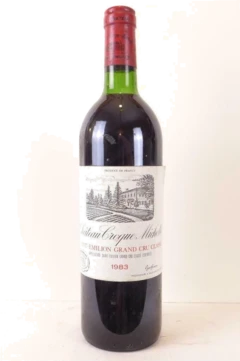 photo 1983 Saint-Émilion Château Croque Michotte Grand Cru Classé Rouge Bordeaux