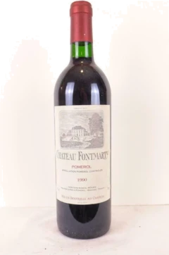 photo 1990 Pomerol Château Fontmarty Rouge Bordeaux