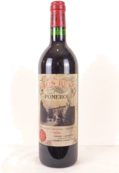 photo 1993 Pomerol Clos René Rouge Bordeaux