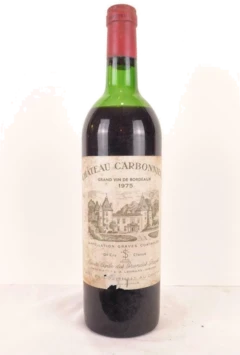 photo 1975 Pessac-Léognan Château Carbonnieux Grand Cru Classé b1 Rouge Bordeaux