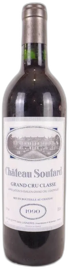 photo 1990 Saint-Émilion Château Soutard Grand Cru Classé Rouge Bordeaux