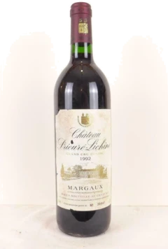 photo 1992 Margaux Château Prieuré-Lichine Grand Cru Classé b2 Rouge Bordeaux