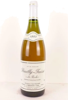 photo 1993 Pouilly-Fuissé Jacques Saumaize la Roche Blanc Bourgogne