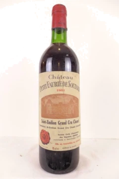 photo 1981 Saint-Émilion Château Petit-Faurie-de-Soutard Grand Cru Classé Rouge Bordeaux