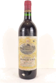 photo 1993 Pauillac Château Pédesclaux Grand Cru Classé Étiquette Sale) Rouge Bordeaux