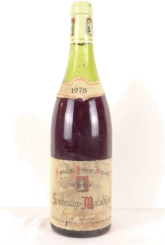 photo 1978 Santenay Prieur-Brunet Premier Cru Maladière Rouge Bourgogne