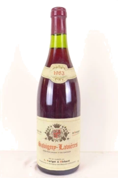 photo 1983 Savigny les Beaune Parigot et Richard Premier Cru Lavières Rouge Bourgogne