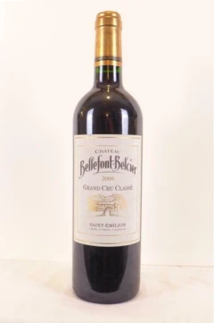 photo 2006 Saint-Émilion Château Bellefont-Belcier Grand Cru Classé b2 Rouge Bordeaux