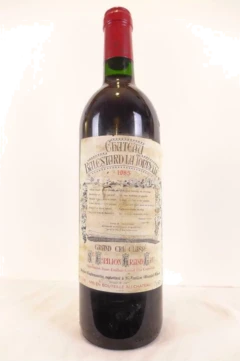 photo 1985 Saint-Émilion Château Balestard la Tonnelle Grand Cru Classé Étiquette Abîmée) Rouge Bordeaux