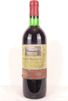 photo 1974 Saint-Émilion Château Monbousquet Grand Cru Classé Rouge Bordeaux