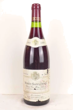 photo 1993 Morey Saint-Denis Jean-Louis Drout Ainé Premier Cru Monts Luisants Prestige Étiquette Abîmée) Rouge Bourgogne