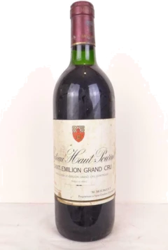 photo 1986 Saint-Émilion Château Haut-Pourret Grand Cru Rouge Bordeaux