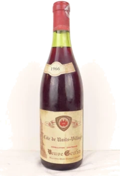 photo 1966 Cotes de Nuits Villages Veuve Genin b3 Rouge Bourgogne