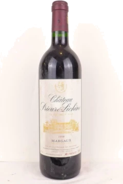 photo 1998 Margaux Château Prieuré-Lichine Grand Cru Classé Rouge Bordeaux