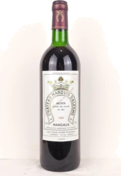 photo 1995 Margaux Château Marquis d’Alesme Grand Cru Classé Rouge Bordeaux