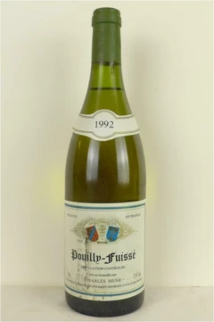 photo 1992 Pouilly-Fuissé Charles Musy Blanc Bourgogne