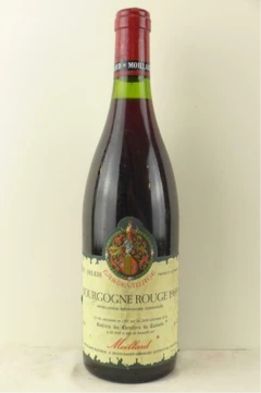 photo 1989 Bourgogne Moillard Tastevinage Rouge Bourgogne