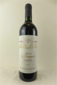 photo 2003 Pomerol Mise de la Baronnie Baron Philippe de Rothschild Rouge Bordeaux