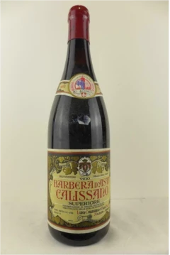 photo 1970 Barbera d’Asti Calissano b2 Rouge Piémont Italie